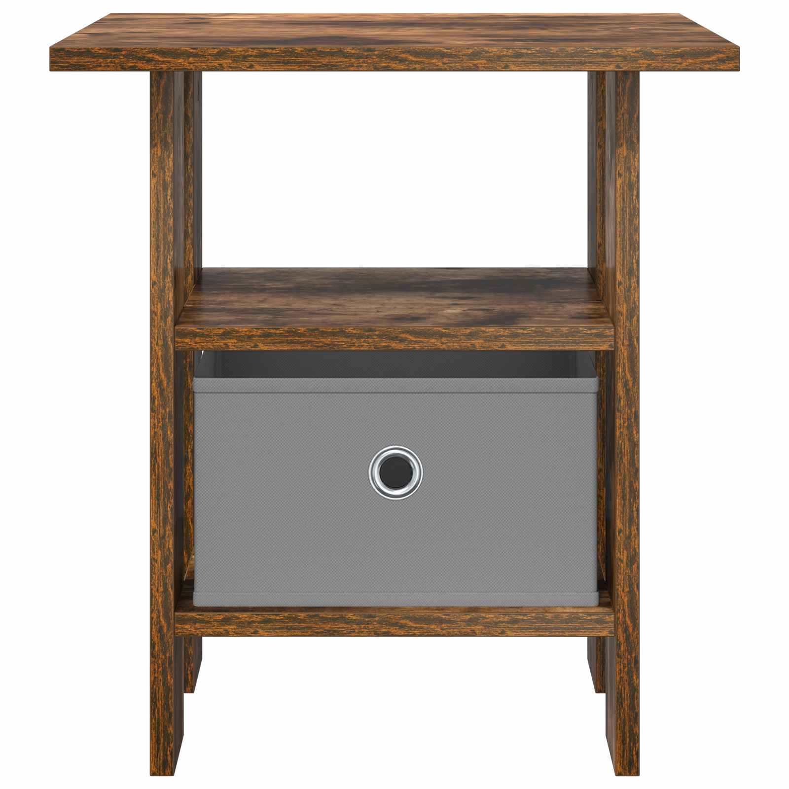 vidaXL Bedside Table 2 pcs Smoked Oak 41 x 40 x 45 cm Engineered Wood 6
