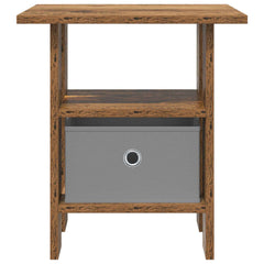 vidaXL Bedside Table 2 pcs Old Wood 41 x 40 x 45 cm Engineered Wood 6