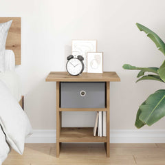 vidaXL Bedside Table Artisan Oak 41 x 40 x 45 cm Engineered Wood 4
