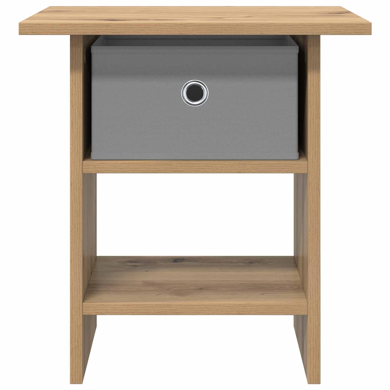 vidaXL Bedside Table Artisan Oak 41 x 40 x 45 cm Engineered Wood 6