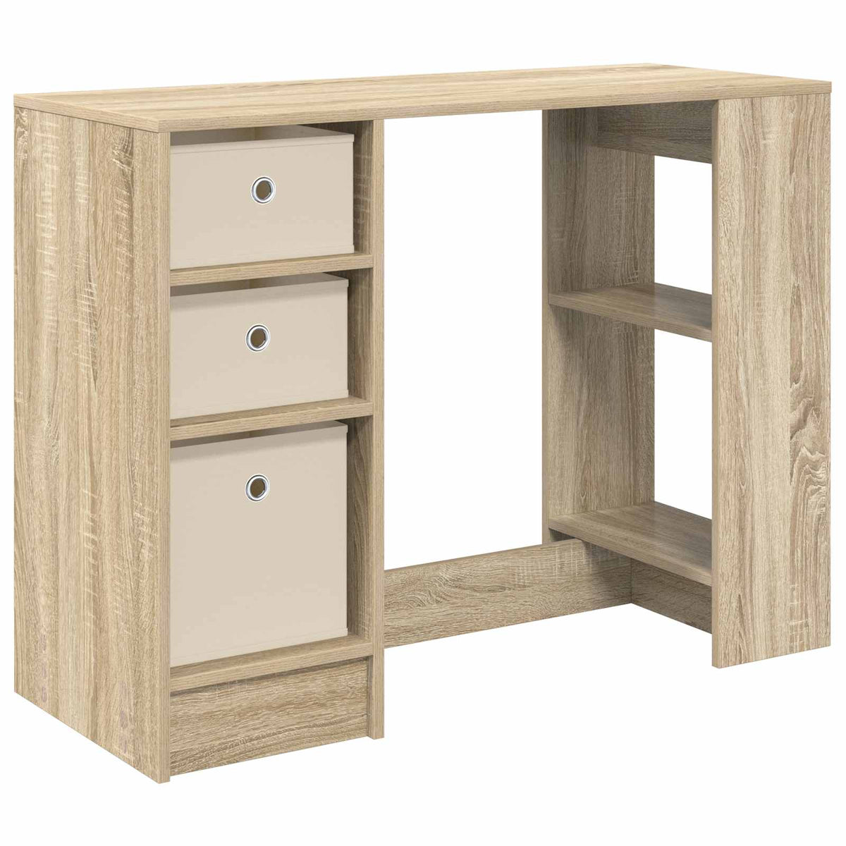 Desk 100 x 40 x 75 cm Engineered Wood Sonoma oak