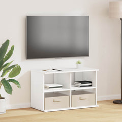 TV stand with Drawer 79 x 40 x 48 cm White