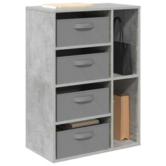 vidaXL Sideboard Concrete Grey 60 x 33.5 x 84 cm 3