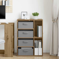 vidaXL Sideboard Artisan Oak 60 x 33.5 x 84 cm 4