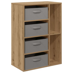 vidaXL Sideboard Artisan Oak 60 x 33.5 x 84 cm 2