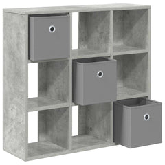 vidaXL Sideboard Concrete Grey 73.5 x 24 x 69.5 cm 5