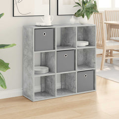 Sideboard 88.5 x 29 x 84.5 cm Concrete grey