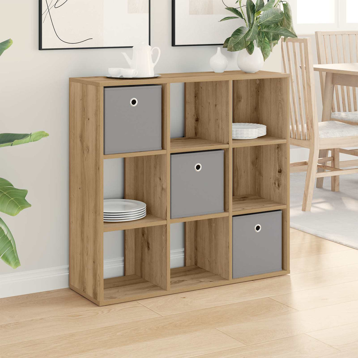 Sideboard 88.5 x 29 x 84.5 cm Artisan oak