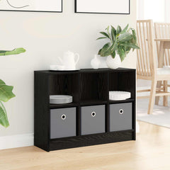 vidaXL Sideboard Black Oak 73.5 x 22.5 x 53.5 cm 1