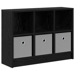 vidaXL Sideboard Black Oak 73.5 x 22.5 x 53.5 cm 2