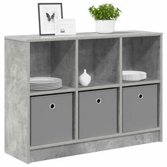 Sideboard 88.5 x 27.5 x 63.5 cm Width 88.5 cm Concrete grey