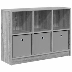 vidaXL Sideboard Grey Sonoma 88.5 x 27.5 x 63.5 cm 2