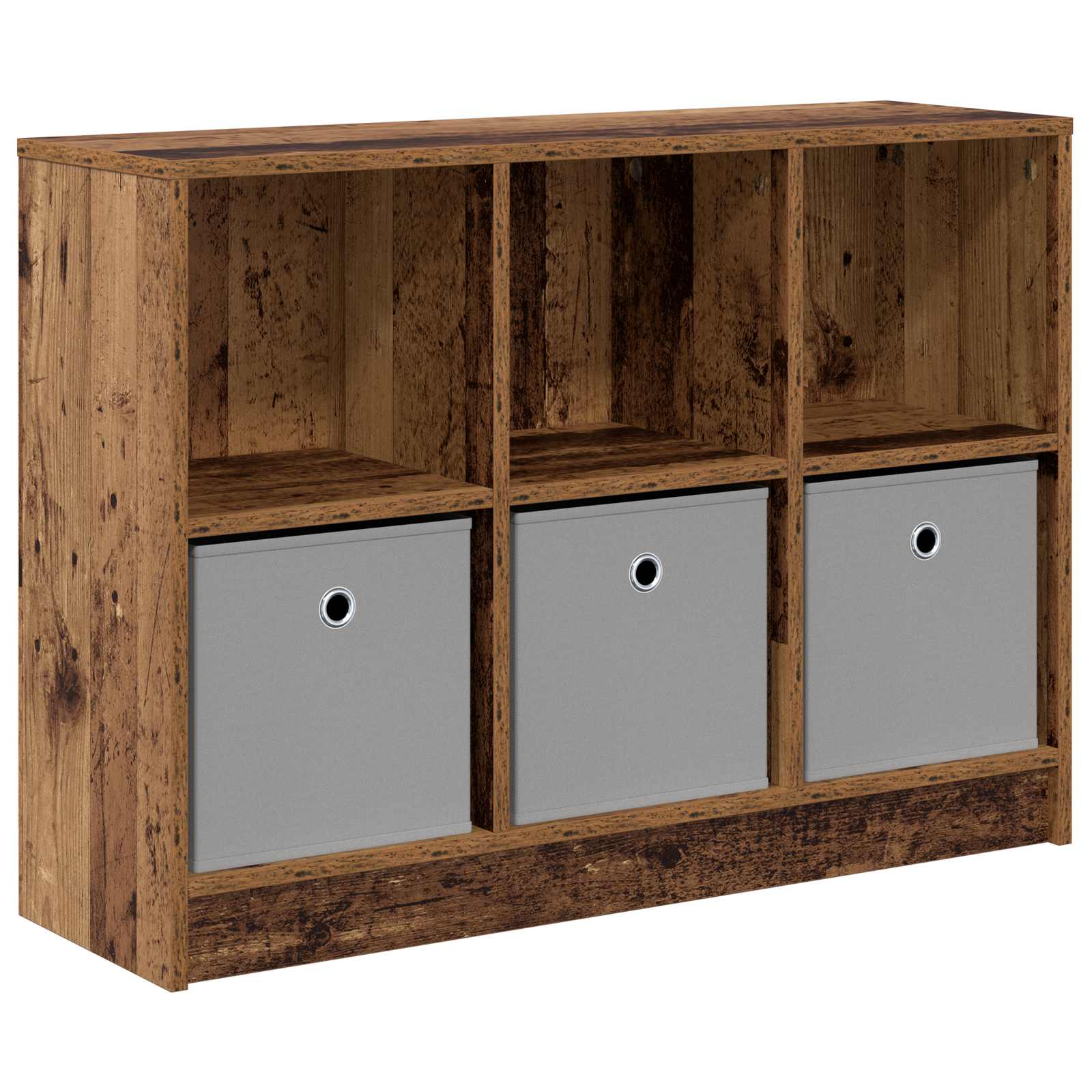 vidaXL Sideboard Old Wood 88.5 x 27.5 x 63.5 cm 2