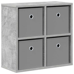 vidaXL Sideboard Concrete Grey 49.5 x 22 x 47 cm 2