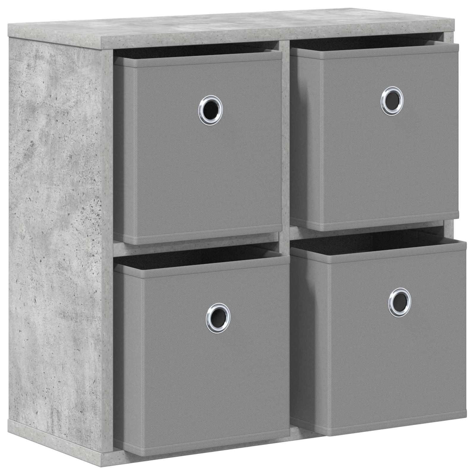 vidaXL Sideboard Concrete Grey 49.5 x 22 x 47 cm 5