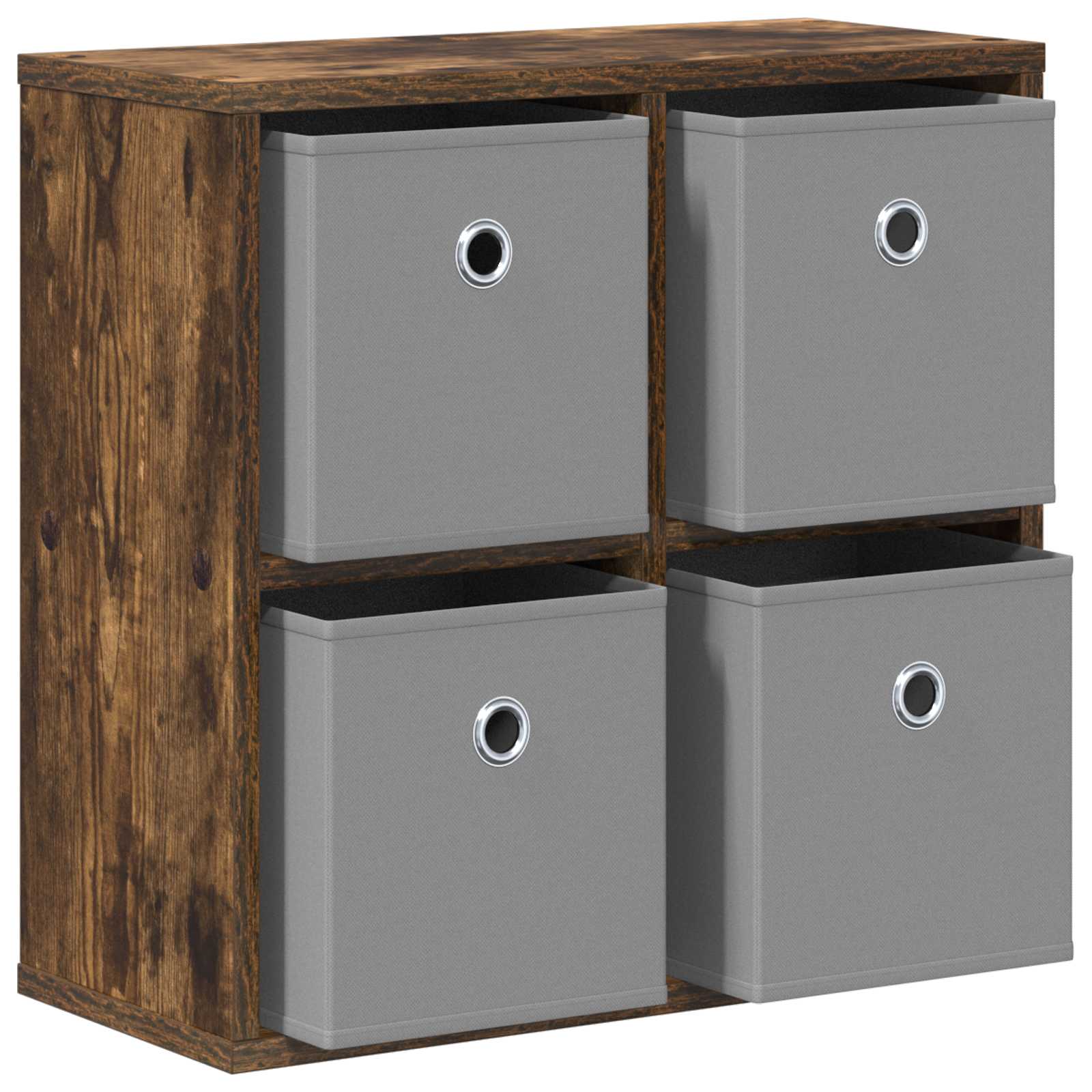 vidaXL Sideboard Smoked Oak 49.5 x 22 x 47 cm 5