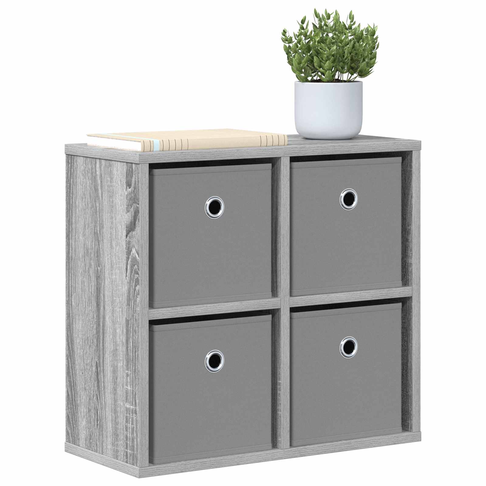 vidaXL Sideboard Grey Sonoma 49.5 x 22 x 47 cm 3