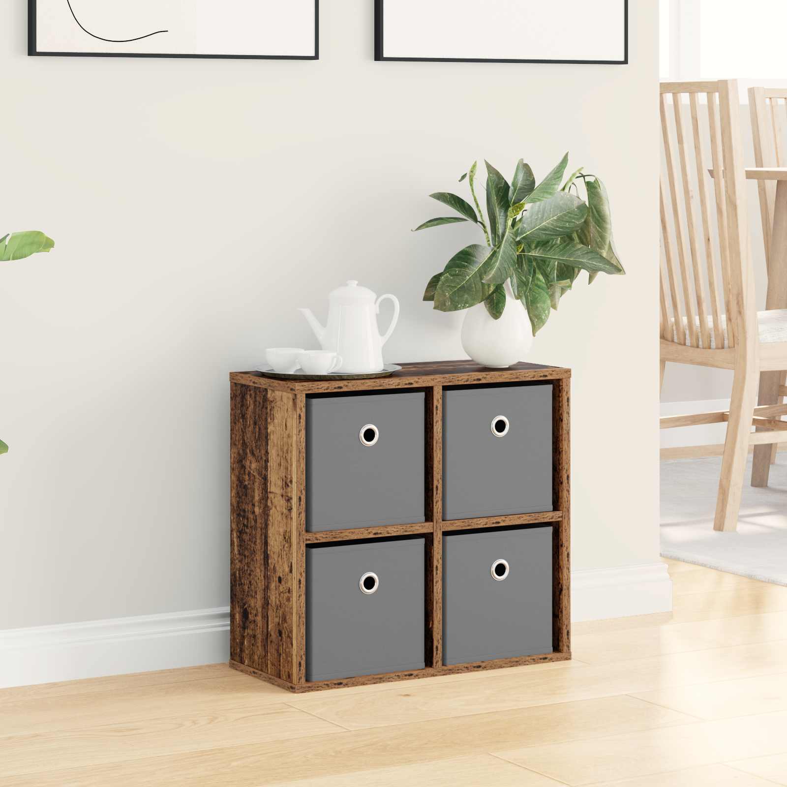 vidaXL Sideboard Old Wood 49.5 x 22 x 47 cm 4