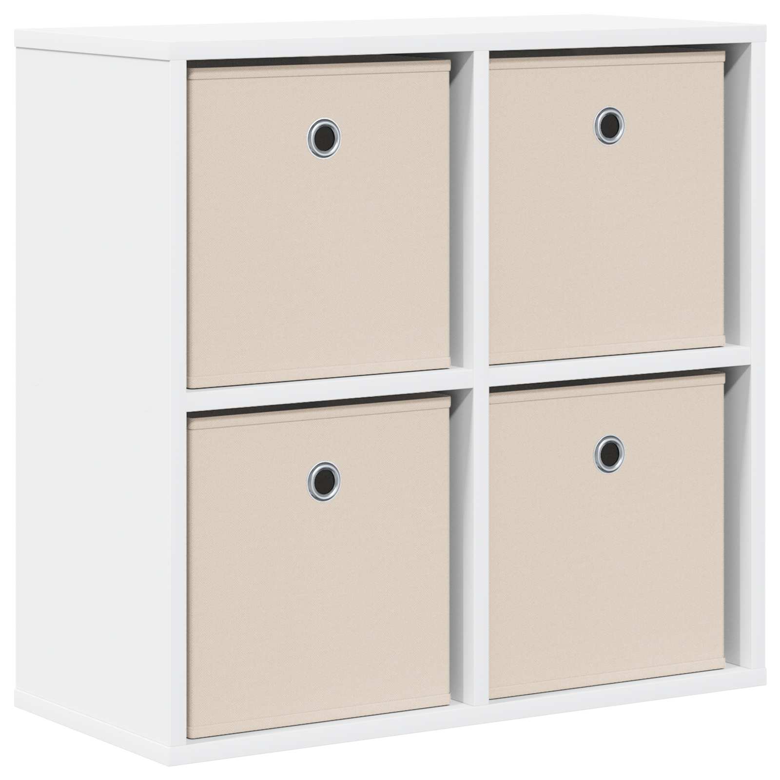 vidaXL Sideboard White 59.5 x 27 x 57 cm 2