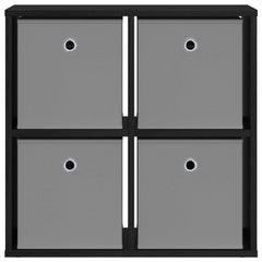 vidaXL Sideboard Black Oak 59.5 x 27 x 57 cm 6