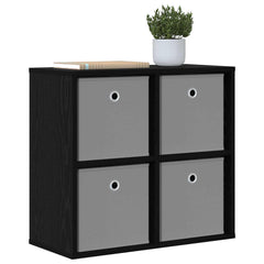 vidaXL Sideboard Black Oak 59.5 x 27 x 57 cm 3