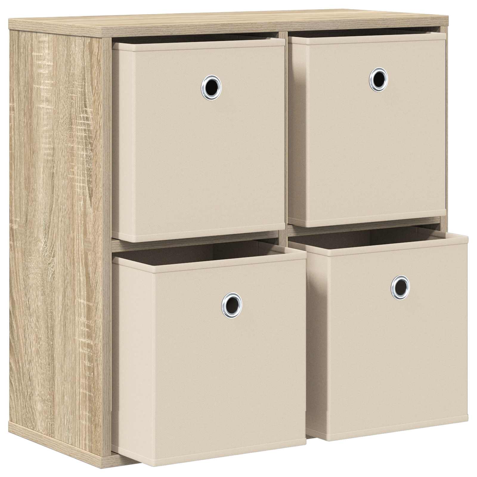 vidaXL Sideboard Sonoma Oak 59.5 x 27 x 57 cm 5