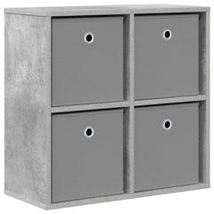 vidaXL Sideboard Concrete Grey 59.5 x 27 x 57 cm 2