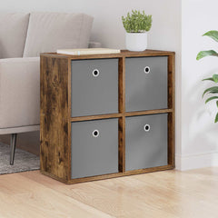 vidaXL Sideboard Smoked Oak 59.5 x 27 x 57 cm 1