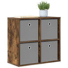 vidaXL Sideboard Smoked Oak 59.5 x 27 x 57 cm 3