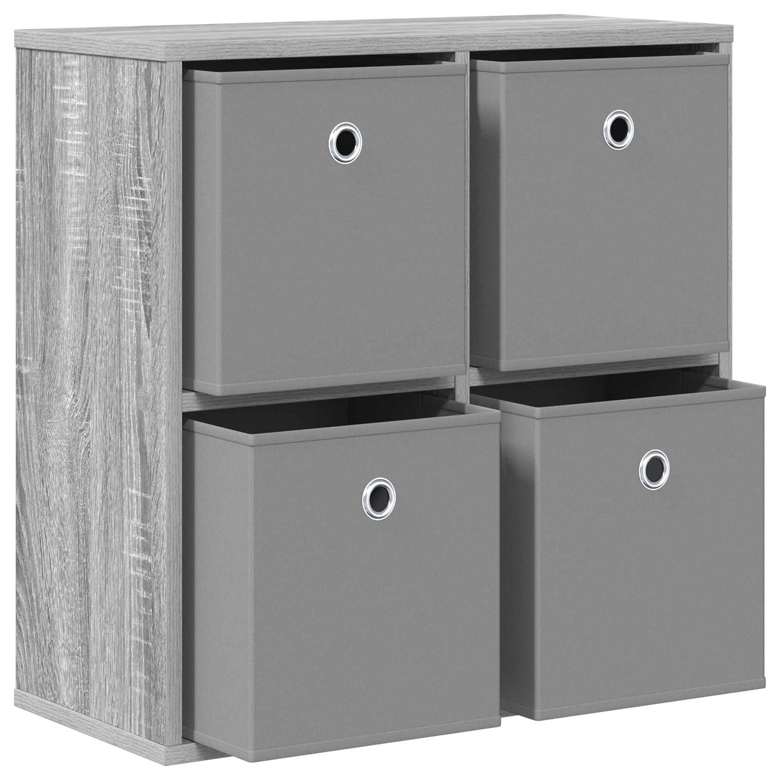 vidaXL Sideboard Grey Sonoma 59.5 x 27 x 57 cm 5