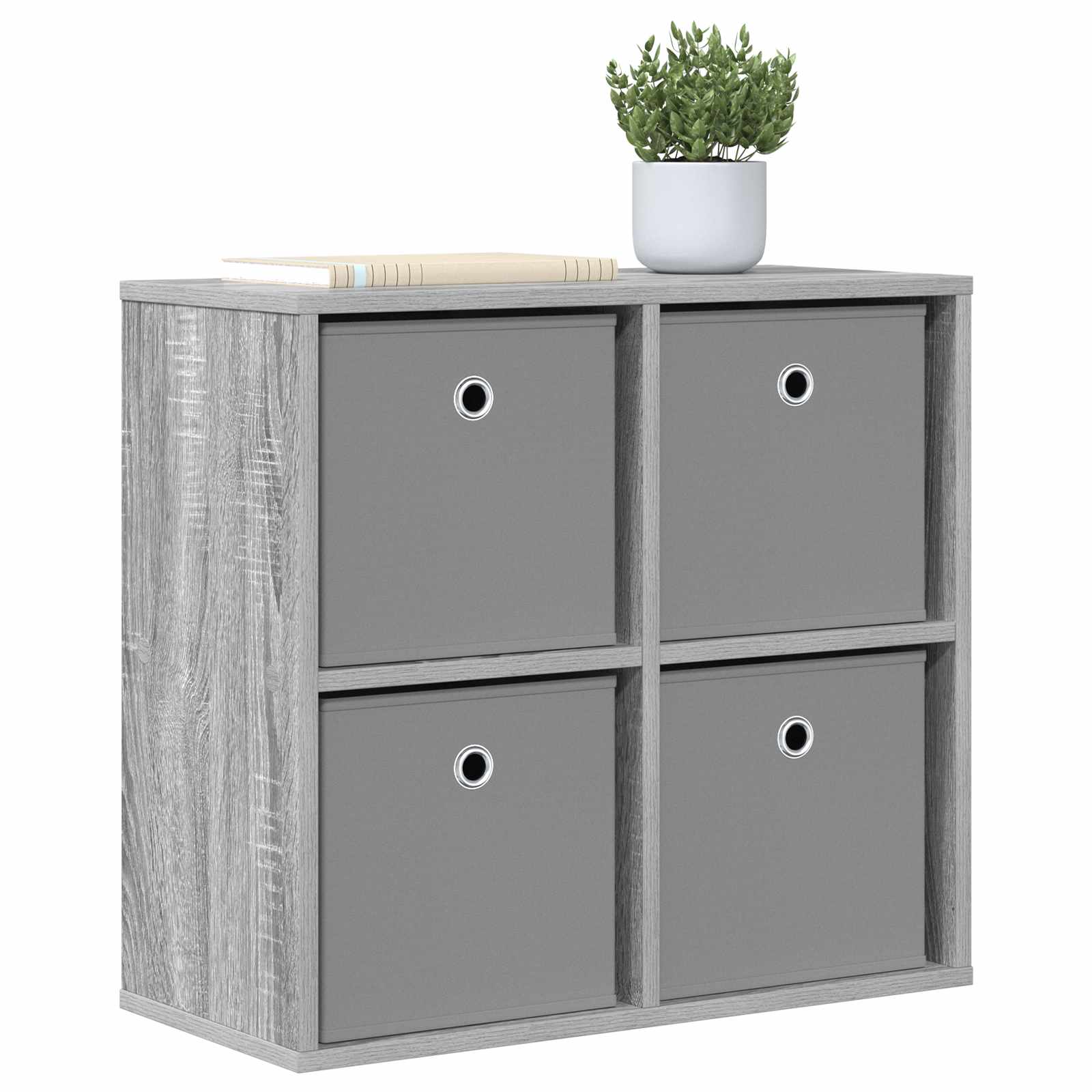 vidaXL Sideboard Grey Sonoma 59.5 x 27 x 57 cm 3