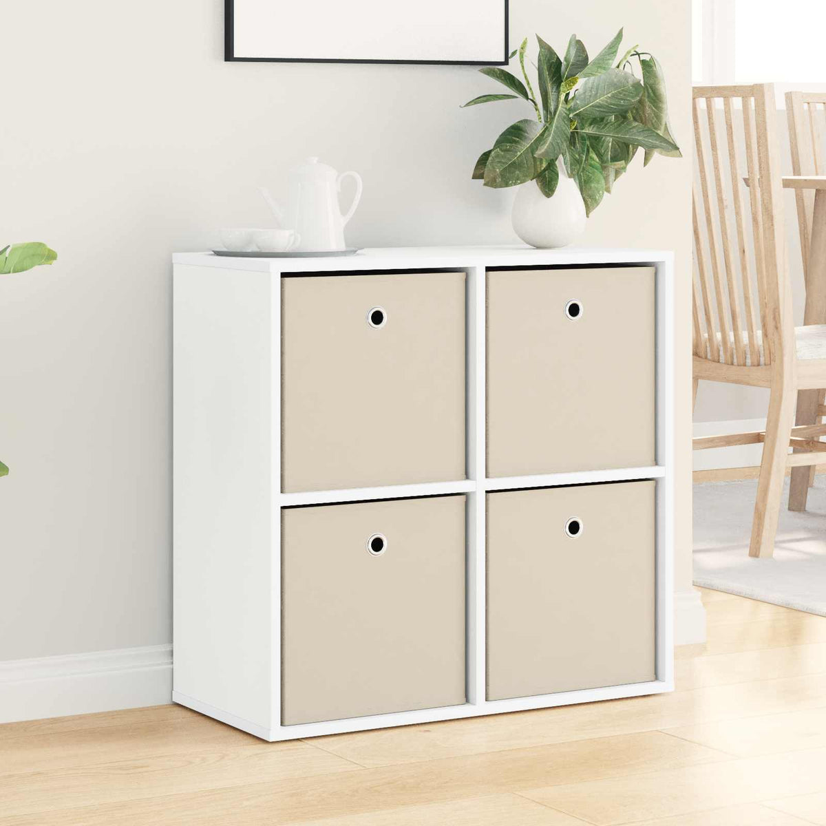 Sideboard 68.5 x 32 x 67 cm White