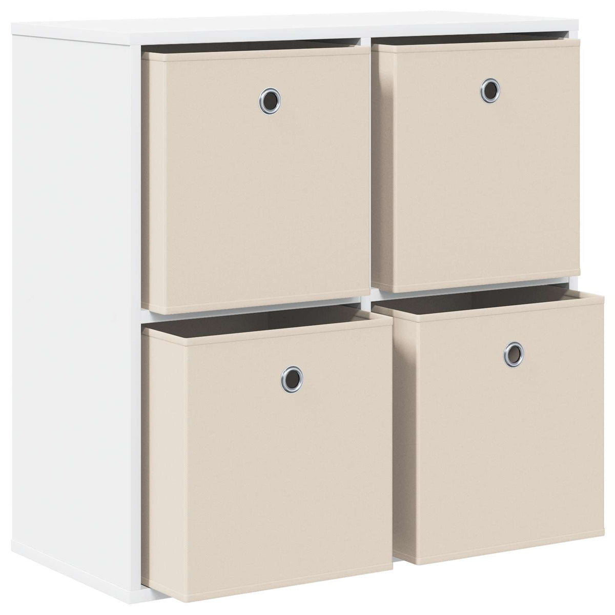 Sideboard 68.5 x 32 x 67 cm White