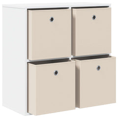 Sideboard 68.5 x 32 x 67 cm White