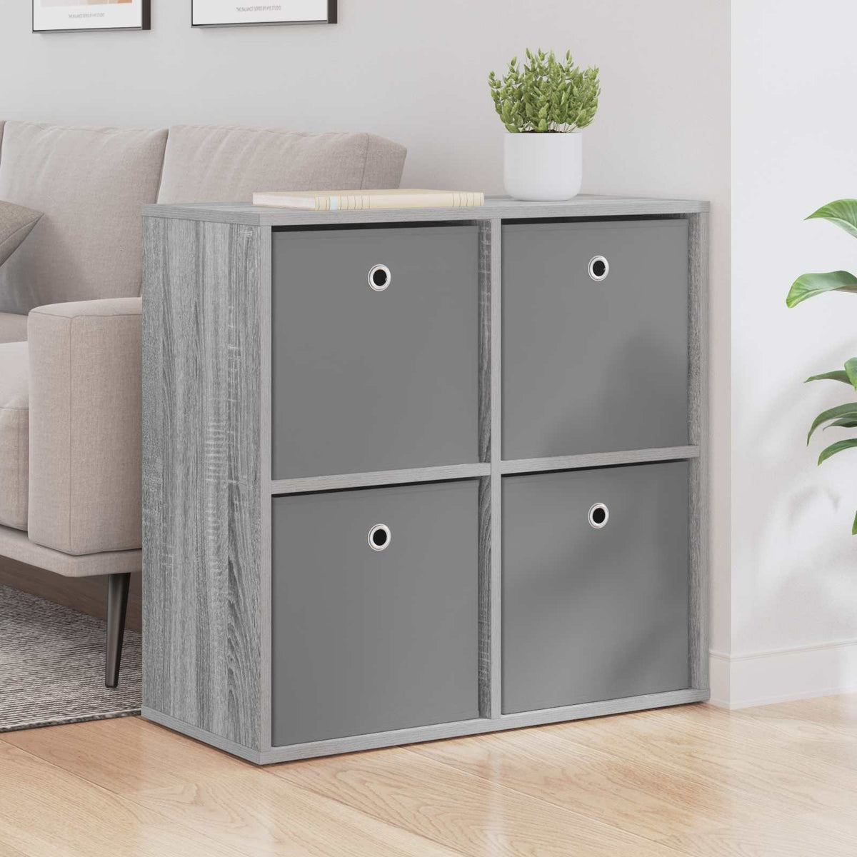 Sideboard 68.5 x 32 x 67 cm Grey sonoma