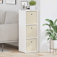 vidaXL Sideboard with Drawer White 30.5 x 27 x 84.5 cm 1