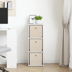 vidaXL Sideboard with Drawer White 30.5 x 27 x 84.5 cm 3