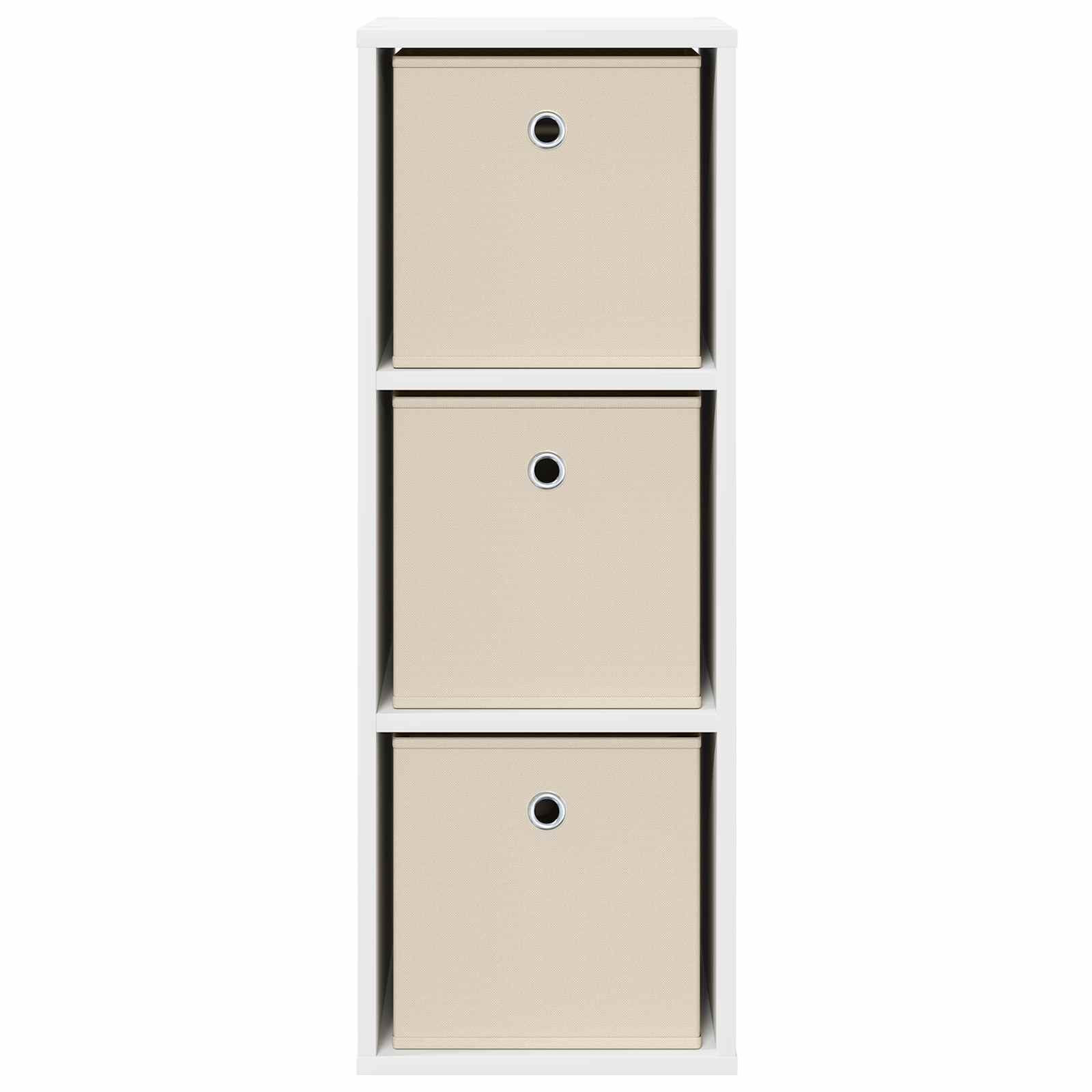 vidaXL Sideboard with Drawer White 30.5 x 27 x 84.5 cm 5