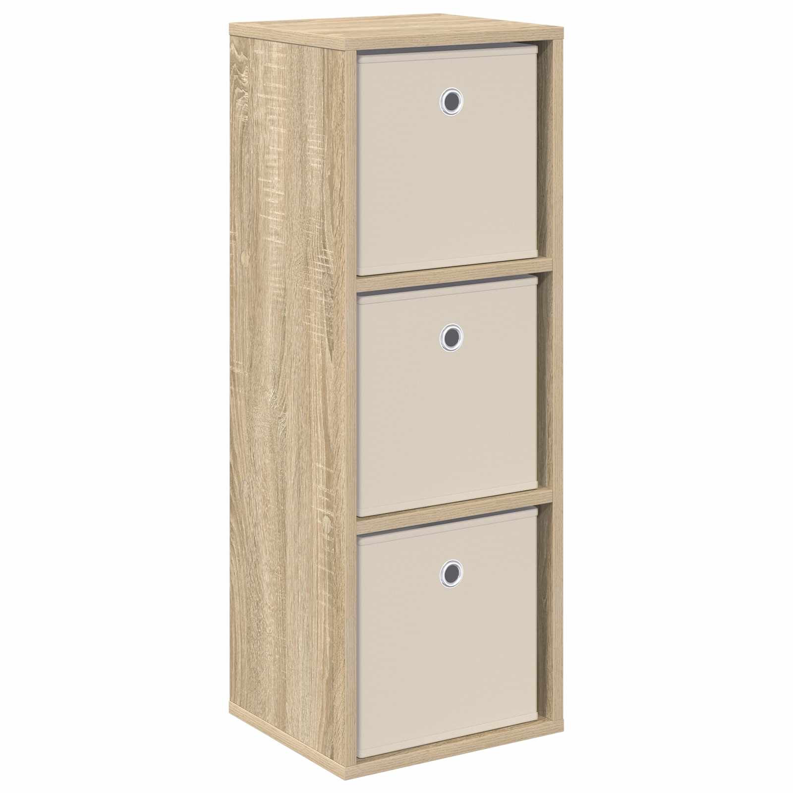 vidaXL Sideboard with Drawer Sonoma Oak 30.5 x 27 x 84.5 cm 2