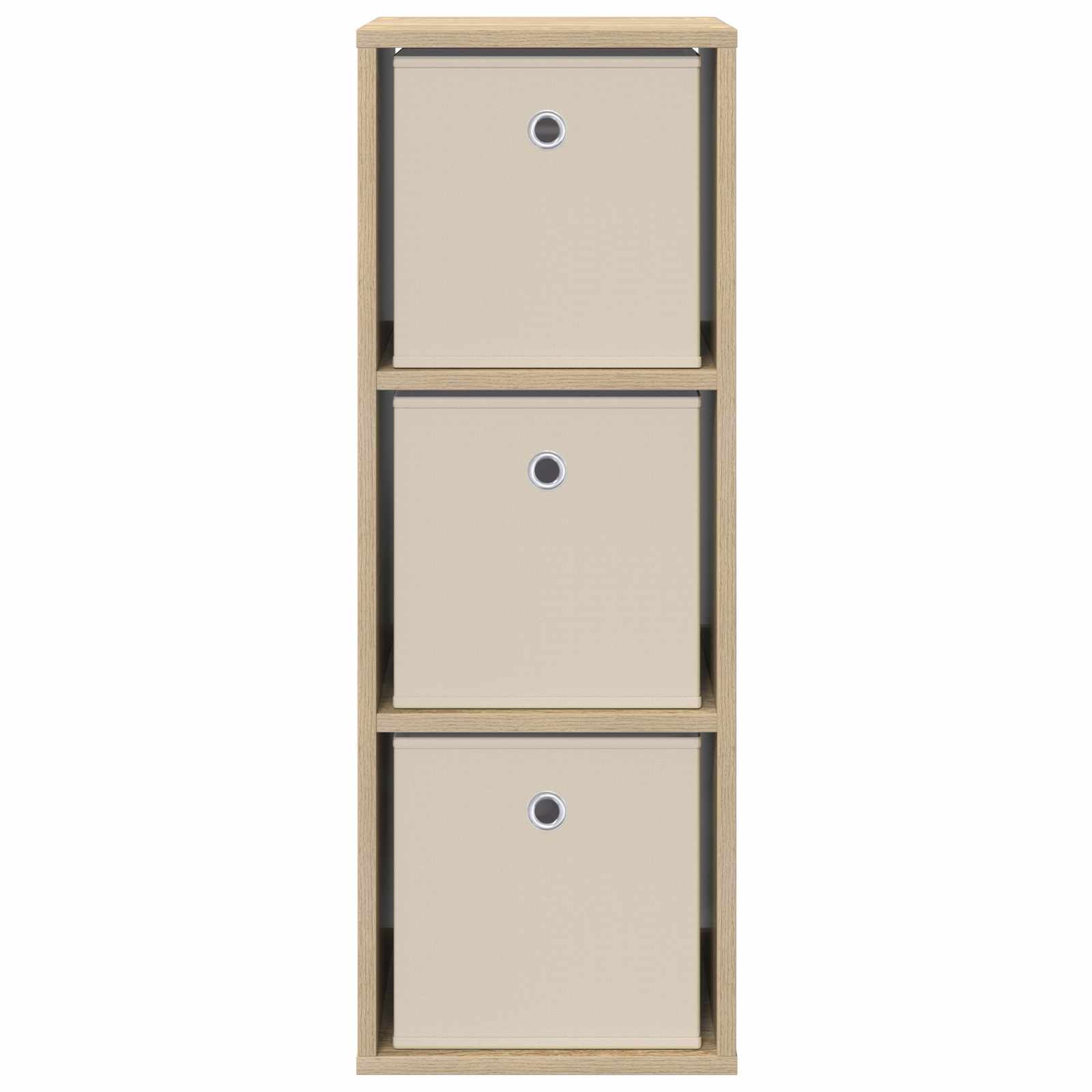 vidaXL Sideboard with Drawer Sonoma Oak 30.5 x 27 x 84.5 cm 5