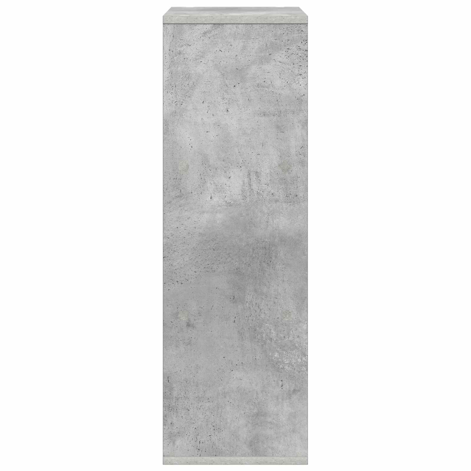 vidaXL Sideboard with Drawer Concrete Grey 30.5 x 27 x 84.5 cm 6