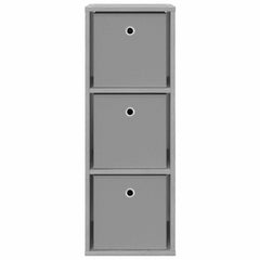 vidaXL Sideboard with Drawer Grey Sonoma 30.5 x 27 x 84.5 cm 5