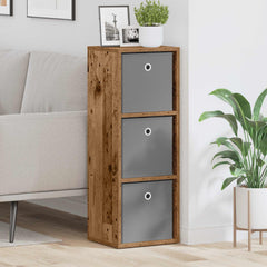 vidaXL Sideboard with Drawer Old Wood 30.5 x 27 x 84.5 cm 1