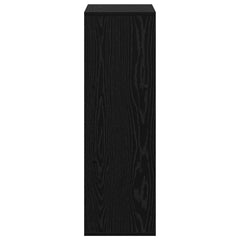 vidaXL Sideboard with Drawer Black Oak 35 x 32 x 99.5 cm 6