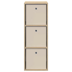 vidaXL Sideboard with Drawer Sonoma Oak 35 x 32 x 99.5 cm 5