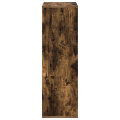 vidaXL Sideboard with Drawer Smoked Oak 35 x 32 x 99.5 cm 6