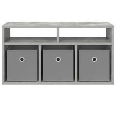 vidaXL Lowboard with Drawer Concrete Grey 72 x 22.5 x 38 cm 6