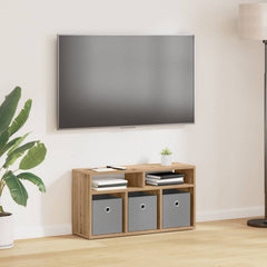 vidaXL Lowboard 72 x 22.5 x 38 cm Artisan Oak 1