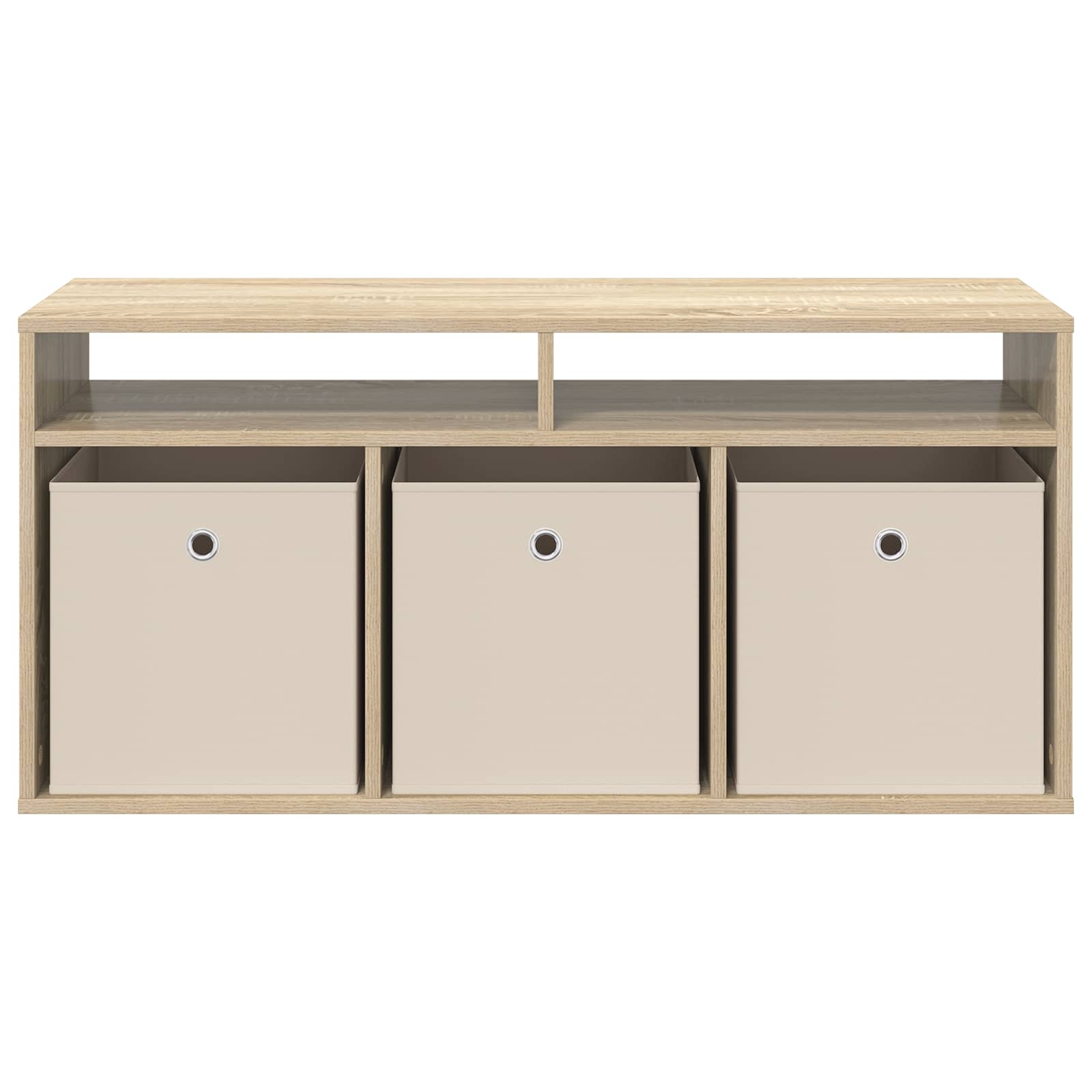 vidaXL Lowboard with Drawer Sonoma Oak 102 x 32 x 48.5 cm 6