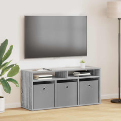 vidaXL Lowboard with Drawer Grey Sonoma 102 x 32 x 48.5 cm 1